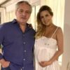 Alberto Fernández recibió el año nuevo junto a Fabiola Yañez.