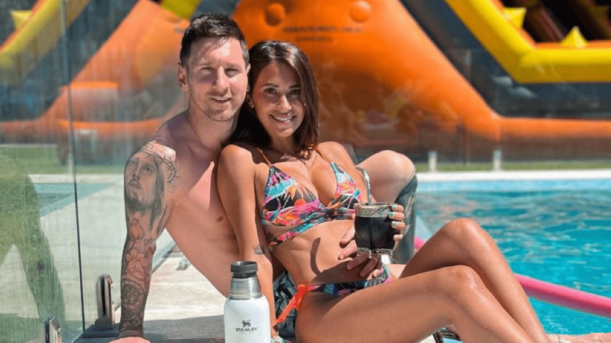 Covid: Lionel Messi y Antonella Roccuzzo aislados.