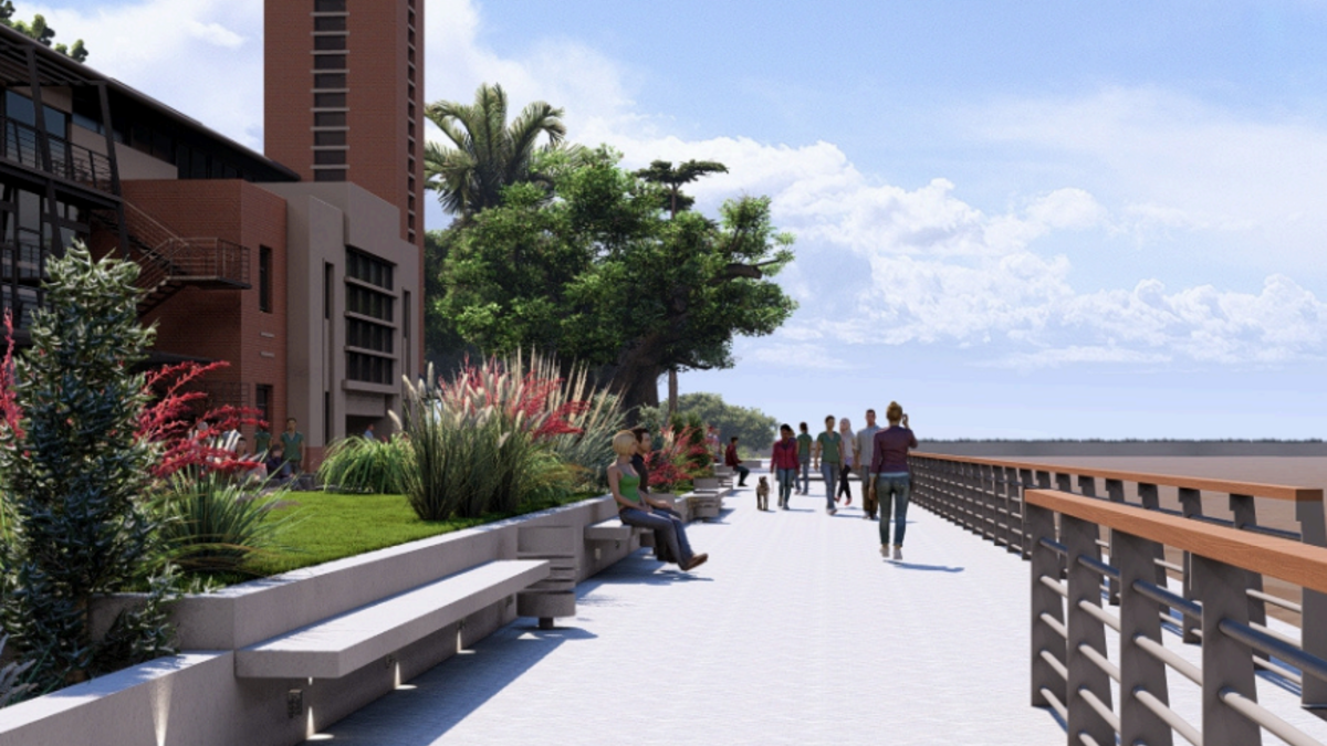 Comienzan las obras para el nuevo muelle y terminal Fluvial en Rosario - Versión Rosario